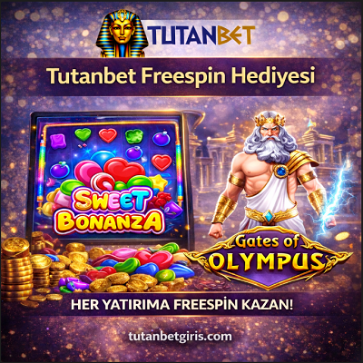 Tutanbet günlük freespin kampanyası yüzde 10 oranlı 1 TL değerli spinler.